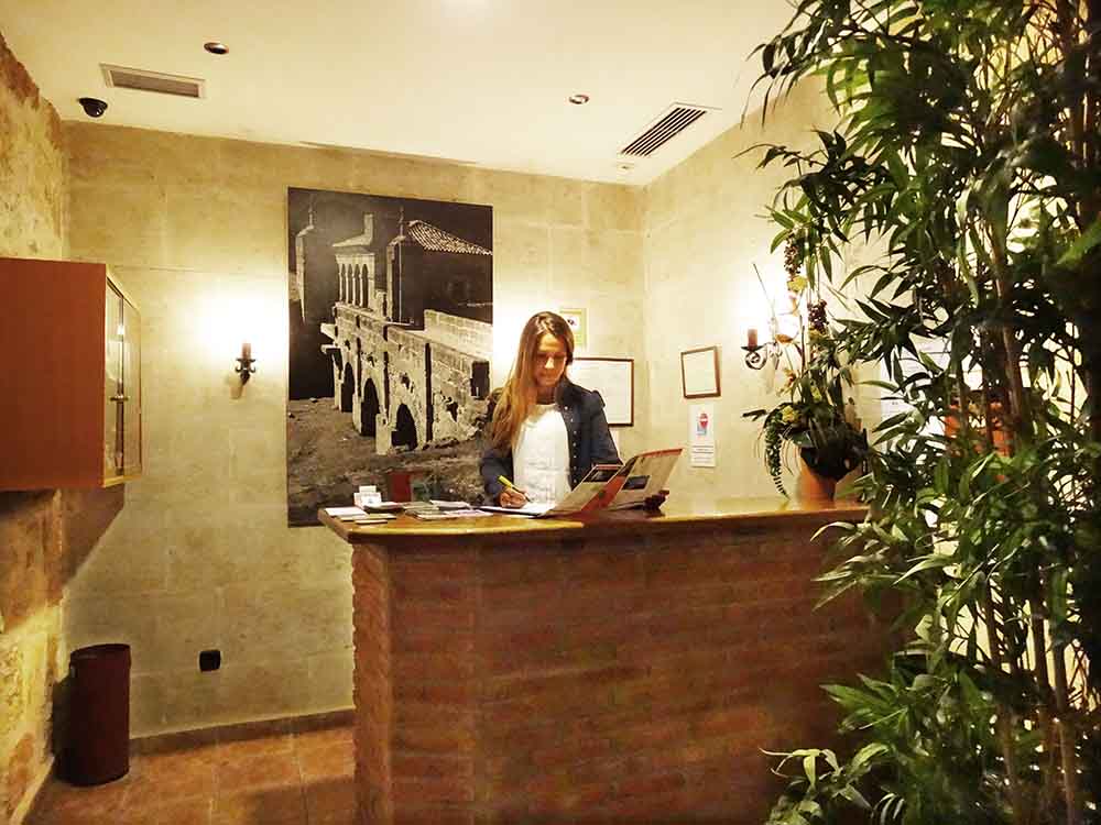 Recepción del Palacio Antigua Audiencia, Ciudad Rodrigo de Salamanca.