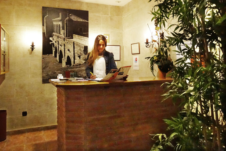 Recepción del Palacio Antigua Audiencia, Ciudad Rodrigo de Salamanca.